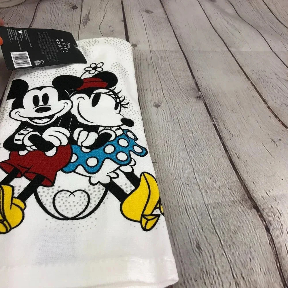 disney mickey and minnie mouse kitchen towel set